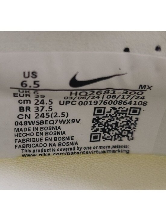 Nike Zoom Mercurial Vapor 16 Elite AG MDS CR7 Soccer Cleats HQ2681-300 Size 6.5 main image 5